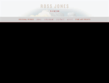 Tablet Screenshot of jonesthepainter.com